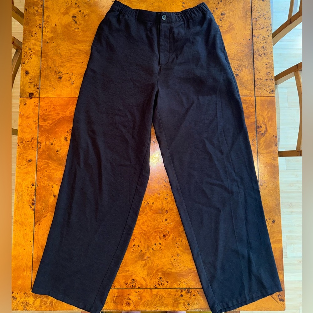 Zara Fluid Viscose Brown Pants